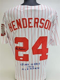 Ken Henderson Signed Chicago White Sox 1974 Jersey (JSA COA) 3xInscribed / O.F.