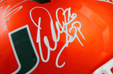 Sapp, Irvin, Johnson, Lewis, Gore Signed F/S Miami Flash Speed Auth. Helmet-BAW