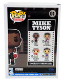 MIKE TYSON AUTOGRAPHED SIGNED FUNKO POP VINYL FIGURINE BECKETT BAS STOCK #202296