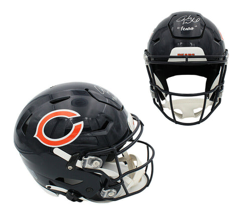 Charles Tillman Chicago Bears Speed Flex Authentic NFL Helmet w/Peanut