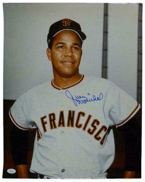 JUAN MARICHAL AUTOGRAPHED SAN FRANCISCO GIANTS 16X20 PHOTO JSA 20378