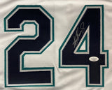 Ken Griffey Jr. Signed Seattle Mariners Nike Baseball Jersey JSA
