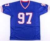 Cornelius Bennett Signed Bills Jersey (JSA Holo) 5xPro Bowl LB (1988,1990-1993)