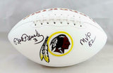 Mark Moseley Autographed Washington Redskins Logo Football w/ 82 MVP- JSA W Auth