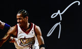 Allen Iverson Autographed 76ers 8x10 Spotlight v. Kobe Photo-Beckett W Hologram