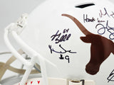 2005 NATIONAL CHAMP TEXAS AUTOGRAPHED FULL SIZE HELMET 24 SIGS BECKETT 234966