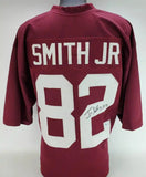 Irv Smith Jr. Signed Alabama Crimson Tide Jersey (Beckett COA) 2023 Bengals TE