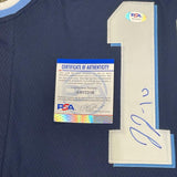 Donte Divincenzo signed jersey PSA/DNA Villanova Autographed