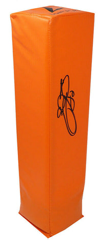 Emmitt Smith (COWBOYS) Signed Orange Endzone Football Pylon (SCHWARTZ COA)