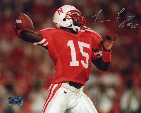 TOMMIE FRAZIER SIGNED AUTOGRAPHED NEBRASKA CORNHUSKERS 8x10 PHOTO COA