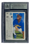 Ken Griffey Jr Signed Mariners 1990 Upper Deck #156 Rookie Card BAS Graded 10