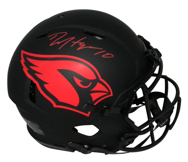 DEANDRE HOPKINS SIGNED ARIZONA CARDINALS ECLIPSE AUTHENTIC SPEED HELMET BECKETT