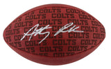 Colts Anthony Richardson Signed Wilson "The Duke" Team Showcase Nfl Football Fan