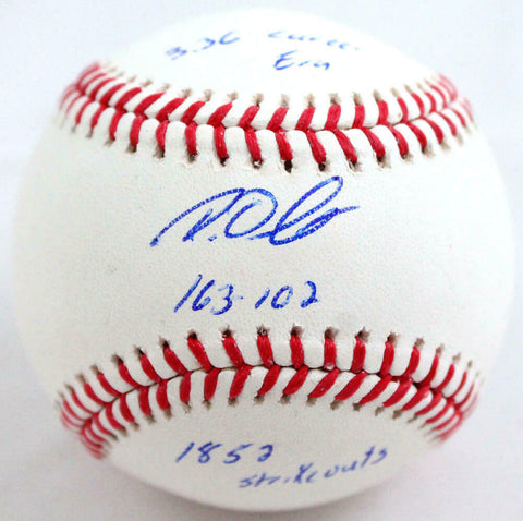 Roy Oswalt Autographed Rawlings OML Baseball w/3 Inscriptions- JSA W *Blue