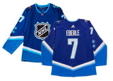 JORDAN EBERLE Autographed "1st Kraken All Star" Authentic ASG Jersey FANATICS