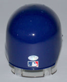 Miguel Montero Signed Chicago Cubs Mini Batting Helmet (Schwartz COA) Catcher