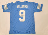 Jameson Williams Autographed Detroit Lions 2024 Pro Style Blue Jersey Beckett