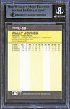 Angels Wally Joyner Signed 1986 Fleer Update #U59 Rookie Card BAS Slabbed