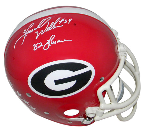 HERSCHEL WALKER AUTOGRAPHED GEORGIA BULLDOGS AUTHENTIC RK THROWBACK HELMET JSA