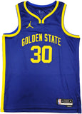 WARRIORS STEPHEN CURRY AUTOGRAPHED NIKE JORDAN STATEMENT JERSEY BECKETT 234962