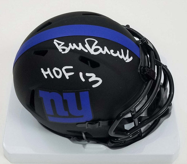 Bill Parcells Autographed New York Giants Eclipse Mini Helmet W/ HOF 13 Beckett