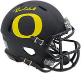 DILLON GABRIEL AUTOGRAPHED OREGON BLACK SPEED MINI HELMET BECKETT WITNESS 235760