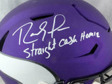 Randy Moss Signed Vikings F/S SpeedFlex Helmet W/ Straight Cash- Beckett W Auth