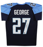 Eddie George Signed Tennessee Titans Jersey (Beckett) 1996 Rookie of the Year RB