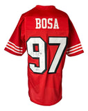 Nick Bosa San Francisco Signed Alternate Red Football Jersey BAS