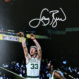 LARRY BIRD AUTOGRAPHED SIGNED BOSTON CELTICS 8x10 PHOTOGRAPH BECKETT PHOTO