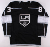 Paul LaDue Signed Kings Black Jersey (Beckett) Los Angeles Rookie Defenseman