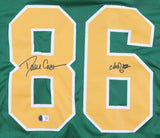 Dave Casper "CHOF 12" Signed Notre Dame Fighting Irish Jersey (Beckett) Raiders