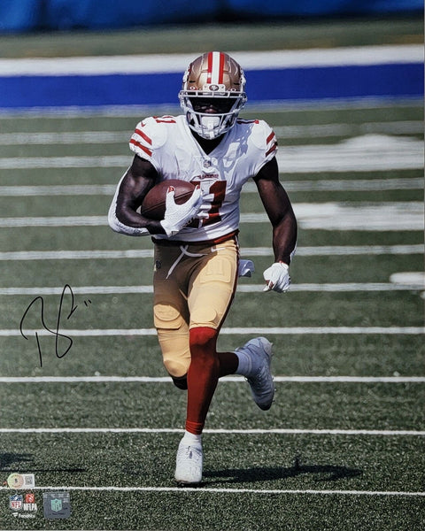 Brandon Aiyuk Autographed San Francisco 49ers 16X20 Photo Beckett Witnessed