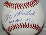 Bill Madlock Autographed Rawlings OML Baseball 4x NL BC Insc -JerseySource Auth