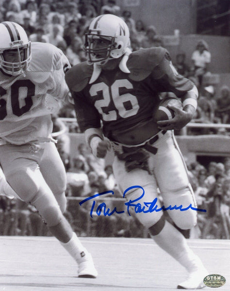 TOM RATHMAN AUTOGRAPHED SIGNED NEBRASKA CORNHUSKER 8x10 PHOTO GTSM