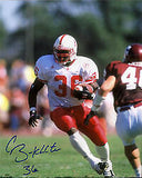 Correll Buckhalter Autographed/Signed Nebraska Cornhuskers 8x10 Photo 10720