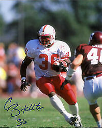 Correll Buckhalter Autographed/Signed Nebraska Cornhuskers 8x10 Photo 10720