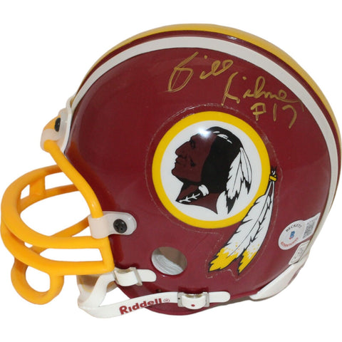 Bill Kilmer Signed Washington Redskins VSR4 Replica Mini Helmet BAS 44160