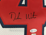 Deshaun Watson Signed Houston Texans Jersey (Beckett COA) Former Clemson Q.B.