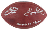 Emmitt Smith & Tony Dorsett "Americas Team" Signed Official Football BAS & JSA