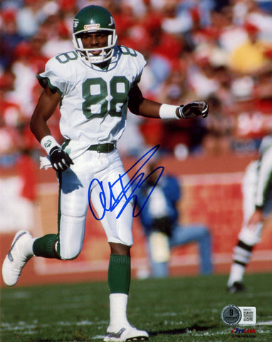 Al Toon Autographed/Signed New York Jets 8x10 Photo Beckett 47778