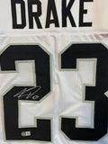 Kenyan Drake Signed Las Vegas Raiders Jersey (Beckett) Ex Alabama Running Back