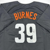 Autographed/Signed Corbin Burnes Baltimore City Connect Jersey Beckett BAS COA