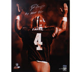 Brett Favre Signed Green Bay Packers Unframed 16x20 Photo - "4 Retired" LE of 44