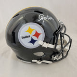 ROMAN WILSON SIGNED PITTSBURGH STEELERS F/S SPEED REPLICA HELMET BECKETT QR