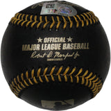 Kris Bryant Autographed Chicago Cubs Black OML Baseball 16 NL MVP FAN 46852