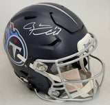 RYAN TANNEHILL SIGNED TENNESSEE TITANS SPEEDFLEX AUTHENTIC HELMET BECKETT COA