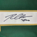 Autographed/Signed Robert Griffin III RG3 Baylor Green College Jersey JSA COA