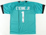 Travis Etienne Signed Jacksonville Jaguars Jersey (Beckett) Ex-Clemson Tiger R.B