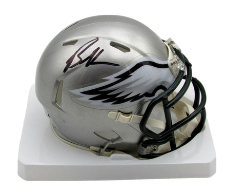 Brandon Graham Autographed Flash Mini Football Helmet Eagles Beckett